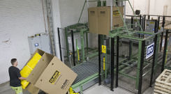 Palletering og pakking hos Glava. bilde