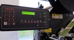 Etikettprinter. bilde