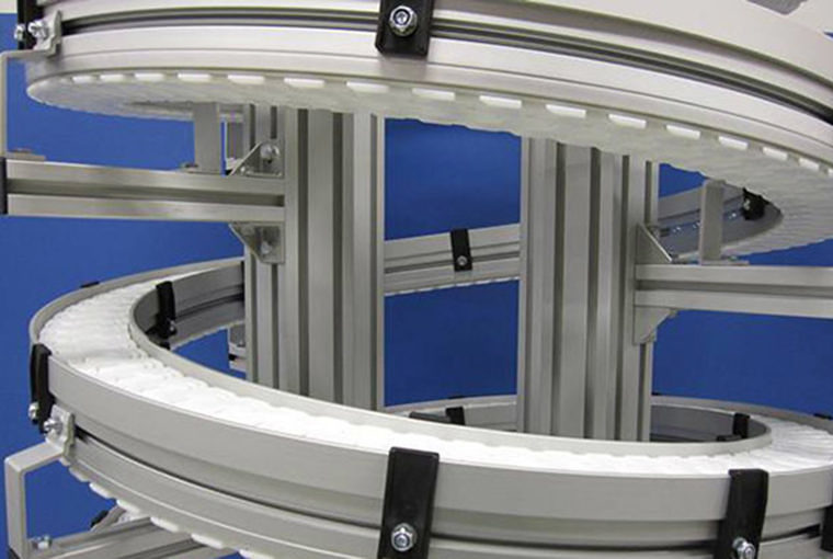 Spiraltransportører for matindustrien. bilde