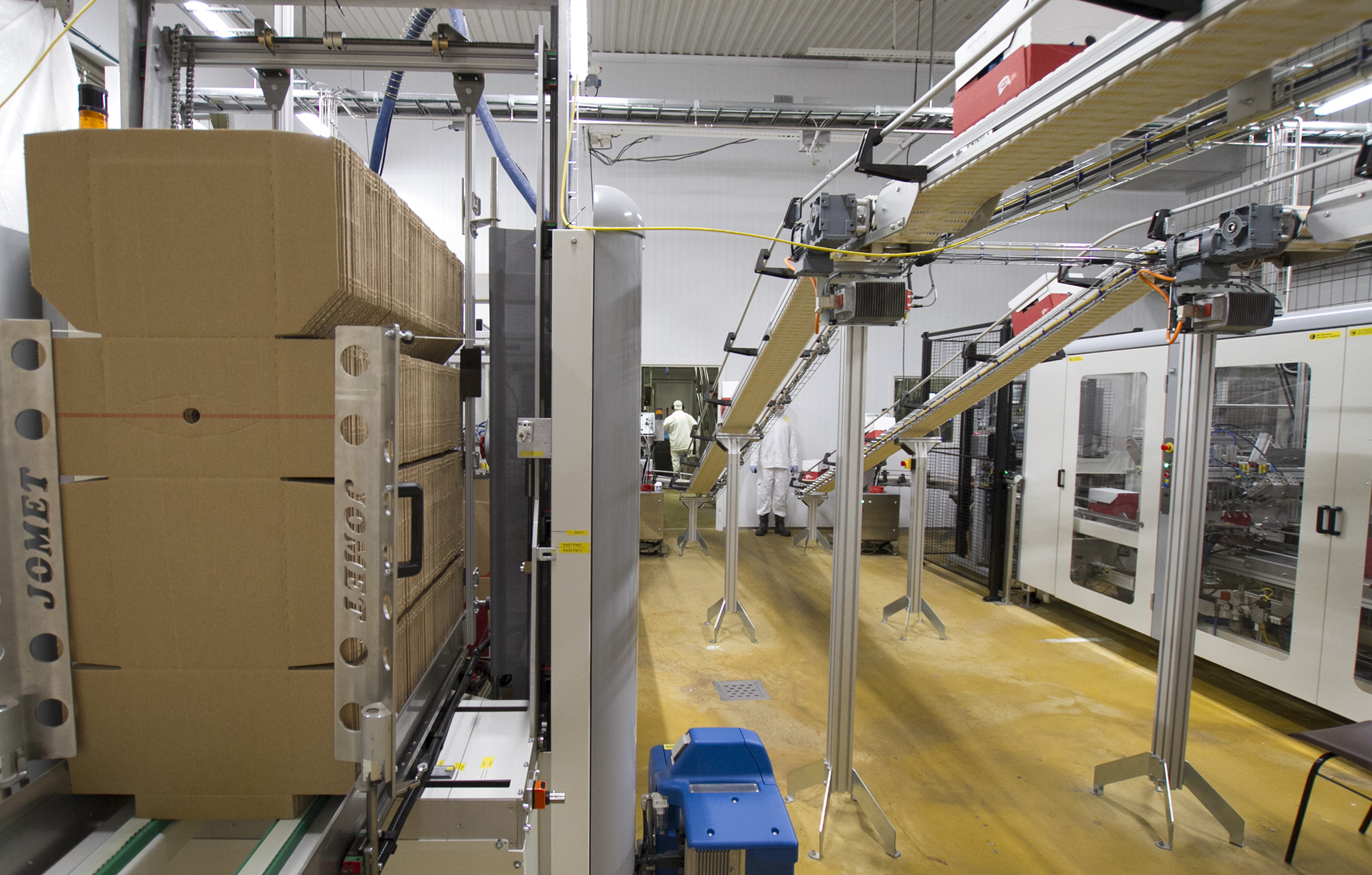 wraparound pakkemaskin hos Nortura. bilde